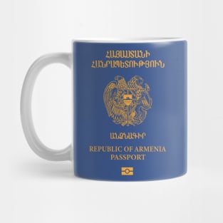 Armenia passport Mug